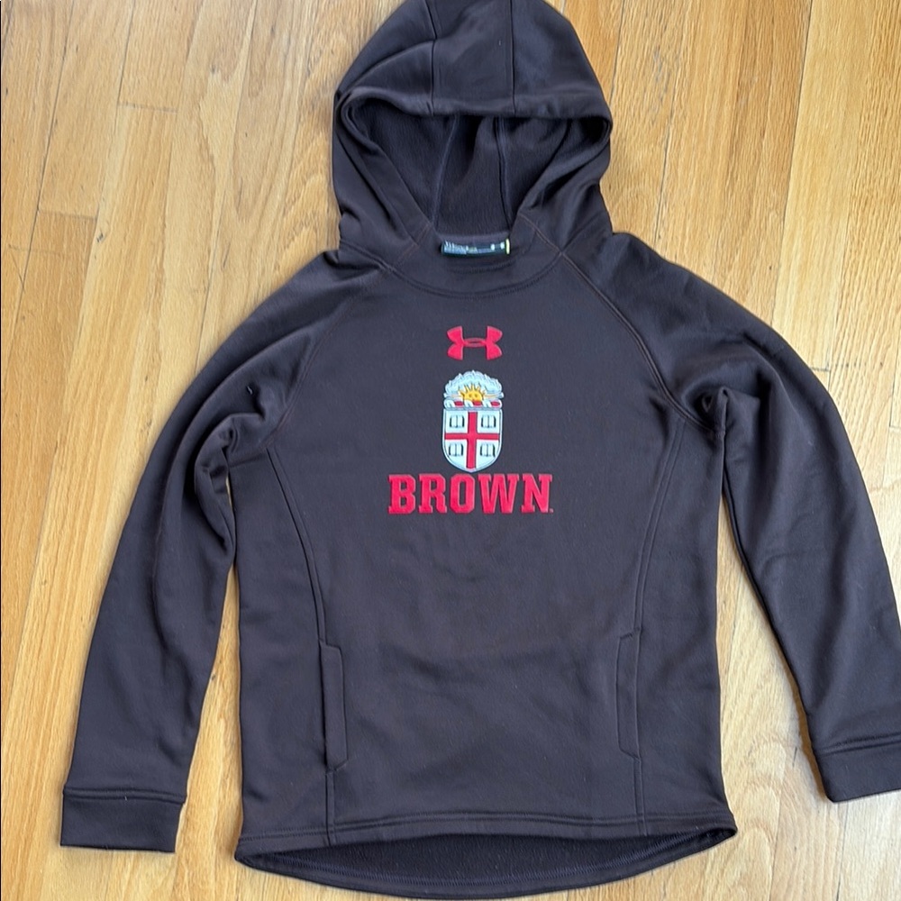 Brown University Under Armour Youth Girls Brown Hoodie